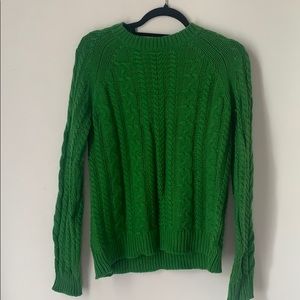Shopbop private label green sweater